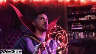 Ms. Marvel's pussy gets a marvelous treatment from Doctor Strange's cock in this hot parody scene!