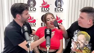 The interview with Elo Podcast ended in a mess and with a lot of cum