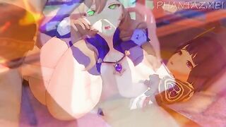Genshin Impact anime hentai recopilation uncensored (4K)