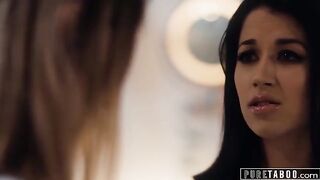 The bride-to-be gets a sensual lesbian experience with Bunny Colby