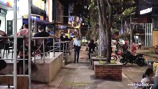 Sara Blonde got fucked in a Colombian disco