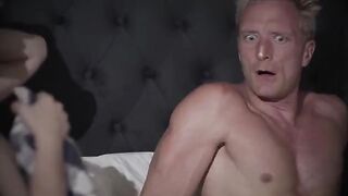 A bad girl is getting fucked by her step-daddy in bed