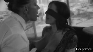Keisha is getting disciplined by her strict teacher in a steamy class scene