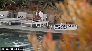 4 hot blondies share Anton’s huge BBC in a steamy BLACKED scene
