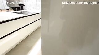 Little Caprice shows how to make a perfect blowjob in POV