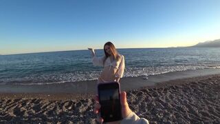 The guy promised to process the pictures, but Alexa Mills agreed to have sex again