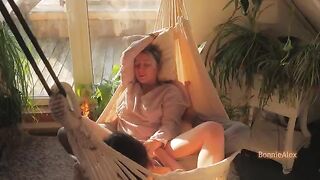 A sensual sex session on a sunny day for the couple