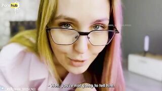 The stepmom asked her stepson to fuck her in the ass to avoid pregnancy