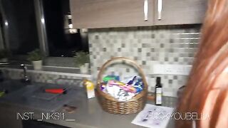 The hot girl cheated on her husband with a pool cleaner