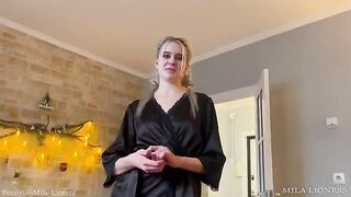 A stepson is making a mess on the laptop of his stepmom in this hot video