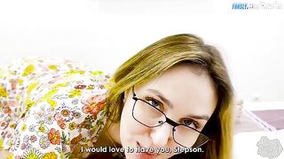 A stepmother takes her stepson to a private therapy session