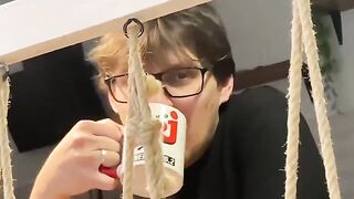 Jenny wanted to have sex, she got fucked in the ass by Jim and received a creampie