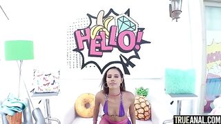 Kylie Le Beau takes it deep in her tight ass