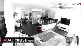 Two young girls caught by a step dad in a compromising situation