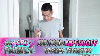 Stepsis wants stepbro to stop cleaning for sex