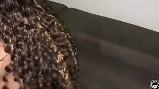 The fat ass of Mone Divine is too much for Lil D to handle in pt 1