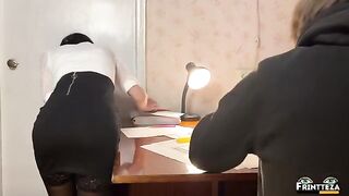 Instead of the exam, the student had anal sex with a teacher