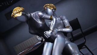 Hearth Ballerina Futanari XXX by Atomic Heart - Poreo Style