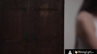 Hot stepsister Laney Grey gets her pussy eaten by busty Kenzie