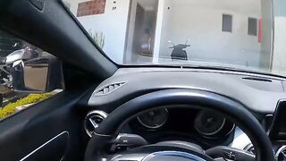 Hot Latina girl fucks with a stranger while her husband is at work