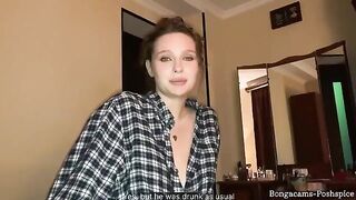 A cute girl fucked with her husband's best friend in a steamy scene