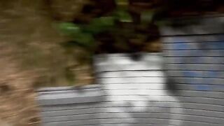 A lady met a guy in the park and she got fucked by him