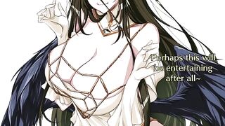 Albedo turns you into her edge-slut in this kinky hentai JOI scene