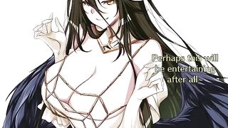 Albedo turns you into her edge-slut in this kinky hentai JOI scene