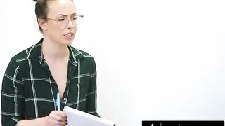 Four babes fucked during focus group study on sex