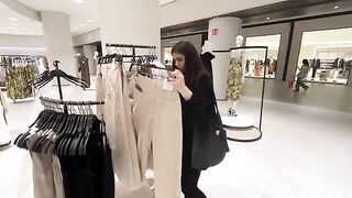 A passionate encounter in a risky spot, almost caught in the act