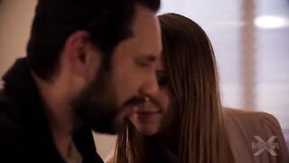 A girl is getting fucked by her step daddy in a taboo encounter