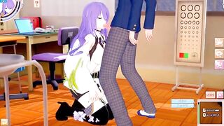 Hentai Game Koikatsu! Big tits Moona Hoshinova 3DCG sex