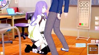 Hentai Game Koikatsu! Big tits Moona Hoshinova 3DCG sex