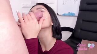Doing work while a student fucks me is the best thing