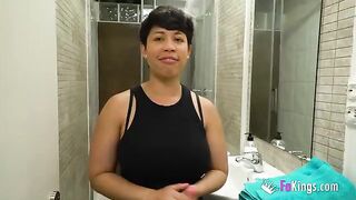 Amateur mom Korin fulfills her anal fantasies with us, showcasing her fiery Latina passion