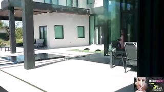 Me and my step mom shared a vacation home with someone