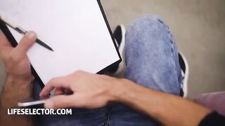 Sporty teen Veronica Leal fucked by casting director in hardcore POV action