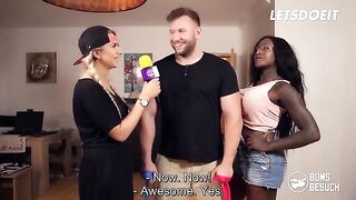 Josy Black, the stunning ebony pornstar, gives a fan an unforgettable experience