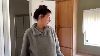 The girl tried to negotiate with her pregnant landlord for a better deal