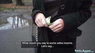 Public Agent: Hot blonde MILF teacher with amazing figure gets fucked outdoors for cash