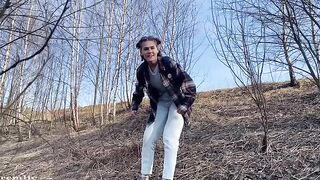 You can go camping with such a whore, a thrilling outdoor escape