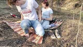You can go camping with such a whore, a thrilling outdoor escape