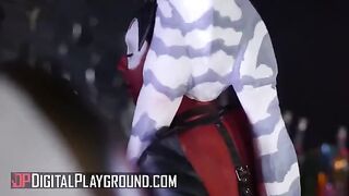 A stunning babe got fucked to cure a hangover in a wild scene