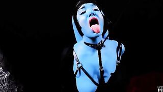 Twi’lek slut trains to be a star whore in this sci-fi parody, delivering intense pleasure