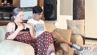 A young man loses his virginity to a mature woman in a passionate encounter