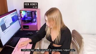 Babe from California agreed to rough sex for a discount
