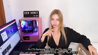 Babe from California agreed to rough sex for a discount