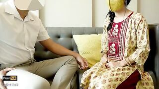 Cute girl Saanvi Bahl roughly fucked by her stepfather