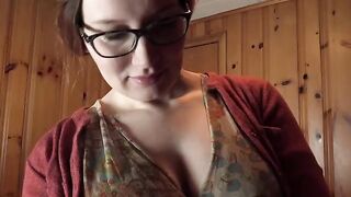 Bettie Bondage showcases her captivating charm in a personal, role-playing setup