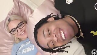 Fat PAWG Rharri Rhound gets her booty clapped by Lil D